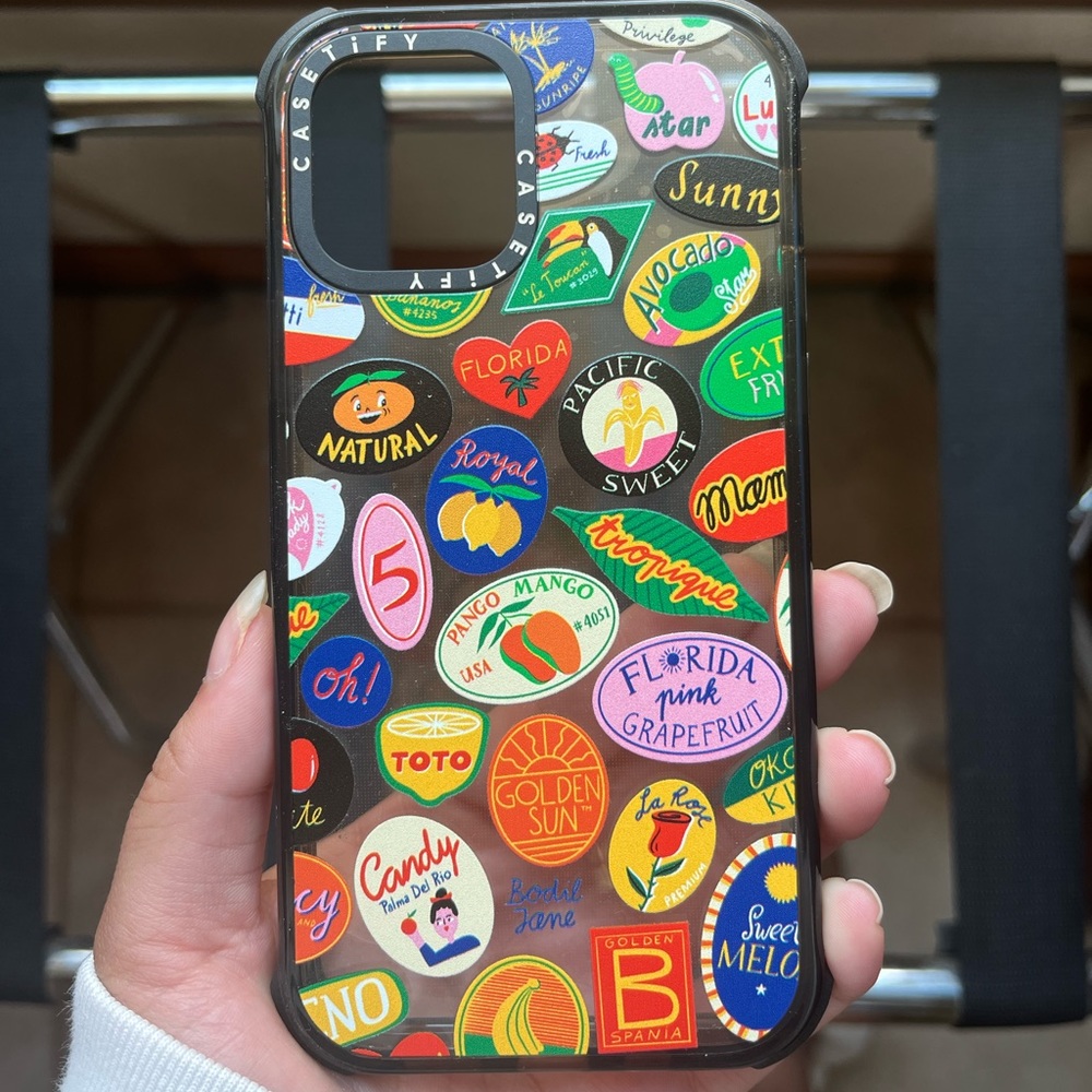 CASETIFY Fruit Stickers Iphone 12/12 Pro